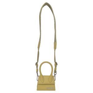 Jacquemus  'Le Chiquito homme' Bag in Green Leather